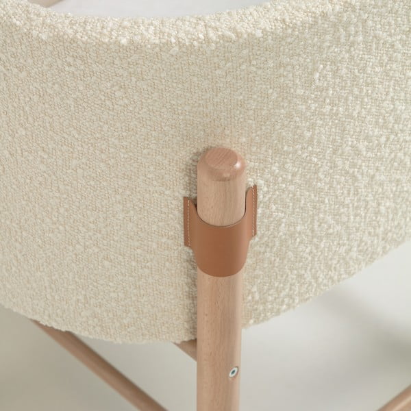 Bílá postýlka 39x72 cm Adara – Kave Home-image-1