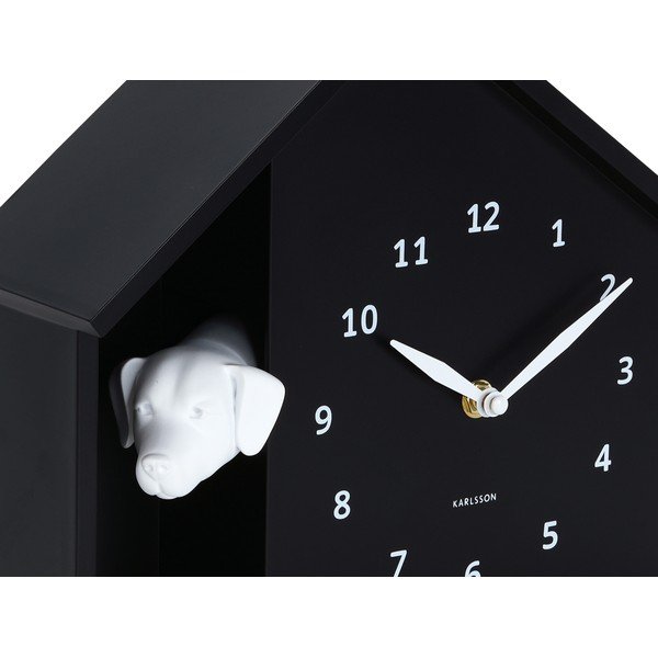 Nástěnné hodiny Peeking Doggy – Karlsson-image-3