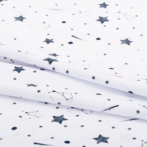 Bavlněné povlečení na dvoulůžko AmeliaHome Averi Constellation, 200 x 220 cm-image-1
