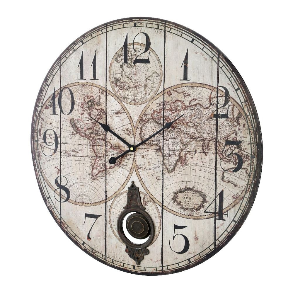 Nástěnné hodiny Global, 58 cm