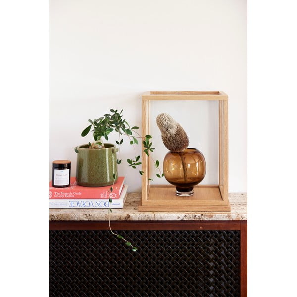 Sada 2 zelených keramických květináčů Hübsch Herb-image-1