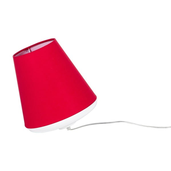 Červenobílá stolní lampa Creative Lightings Equlibrista