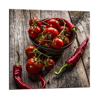 Obraz Styler Glasspik Peppers, 20 x 20 cm