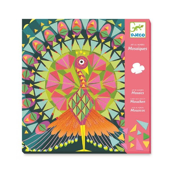 Set pro výrobu 2 mozaik Djeco Feathers-image-2