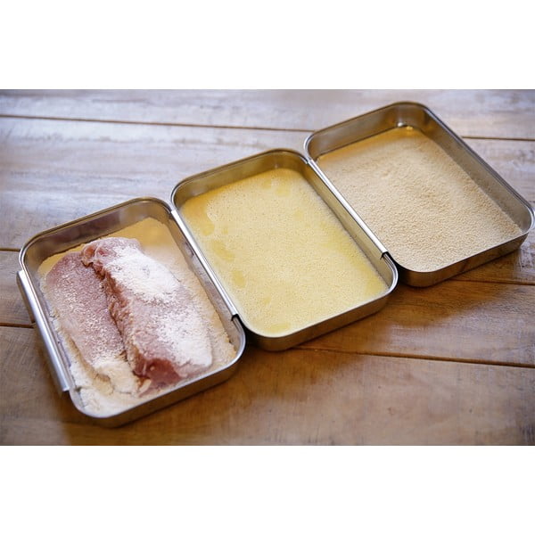 Nerezová sada na obalování ve stříbrné barvě – Maximex-image-1