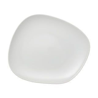 Bílý porcelánový talíř Villeroy & Boch Like Organic, 27 cm