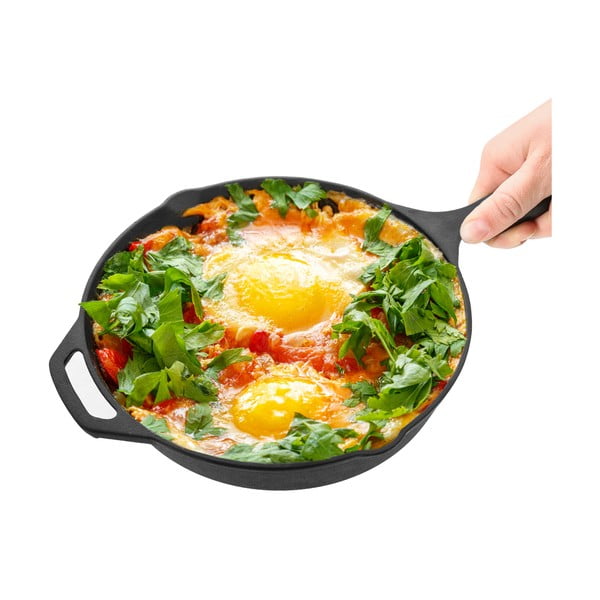 Grilovací litinová pánev ø 25 cm LITINA – Orion-image-2