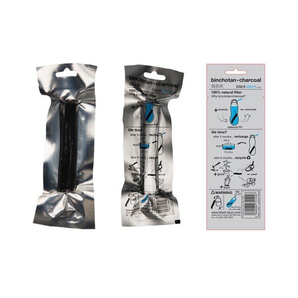 Černá filtrační láhev s binchotanem Black + Blum Pure, 800 ml-image-3
