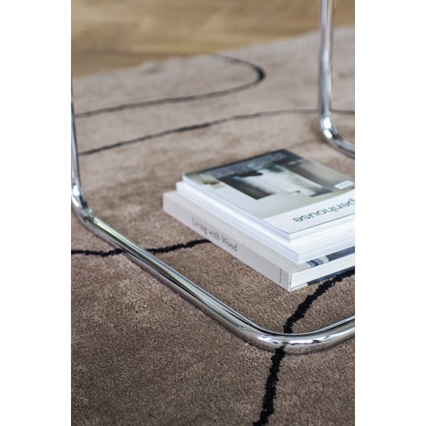 Hnědý pratelný bavlněný koberec 140x200 cm Shadow – Mette Ditmer Denmark-image-3