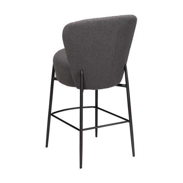 Šedá barová židle (výška sedáku 68 cm) Orbit – DAN-FORM Denmark-image-3