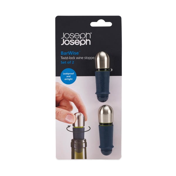 Zátka na víno  z nerezové oceli BarWise – Joseph Joseph-image-4