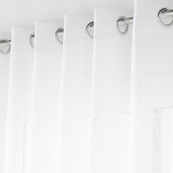 Bílá záclona 400x240 cm Haltona – douceur d'intérieur-image-1