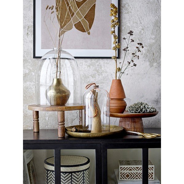 Nástěnná dekorace z mangového dřeva Bloomingville Takuto, výška 23 cm-image-1