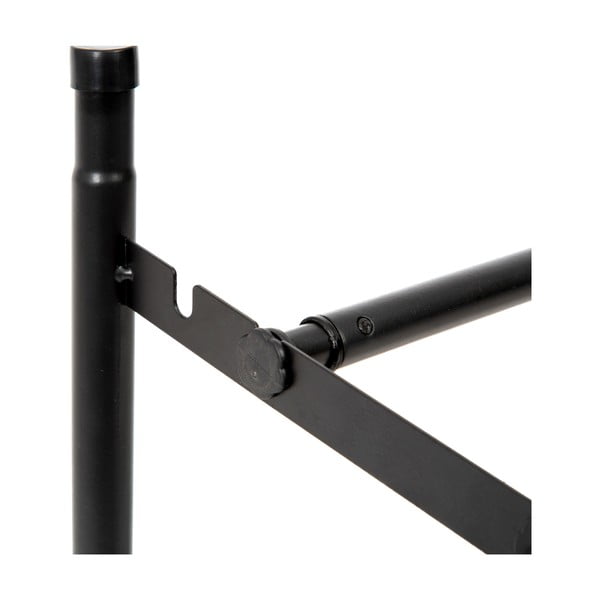 Černý kovový teleskopický stojan na boty – Compactor-image-4