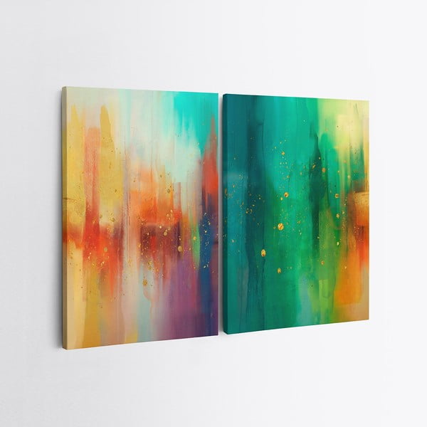 Obrazy v sadě 2 ks 50x70 cm Splash – Wallity-image-2
