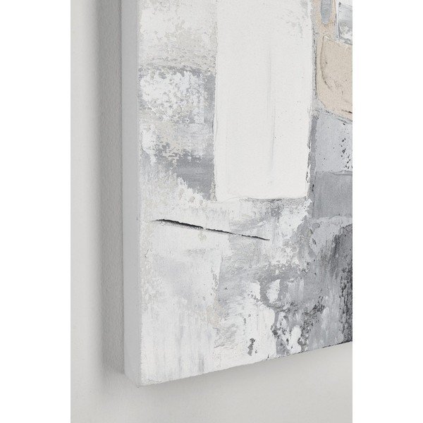 Tištěný/s ručně malovanými prvky obraz na plátně 80x80 cm Crown – Bizzotto-image-1