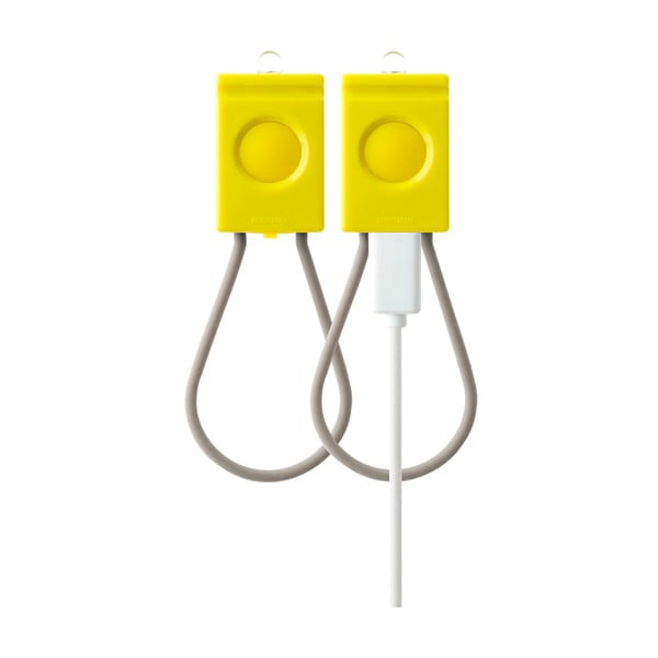 Žlutá USB blikačka Bookman