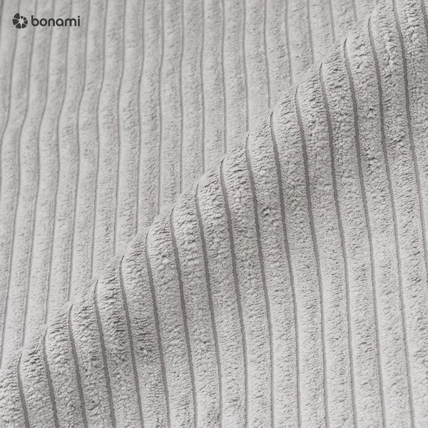 Světle šedá manšestrová podnožka Nihad modular – Bobochic Paris-image-3