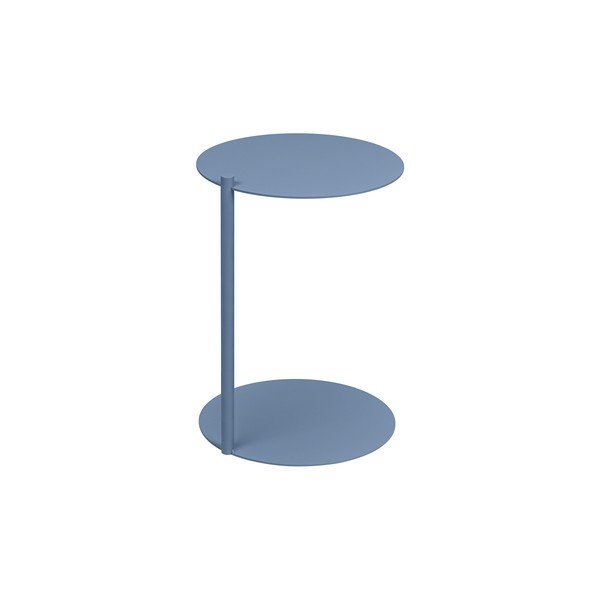 Ocelový kulatý odkládací stolek 41x40 cm Ande – noo.ma-image-2