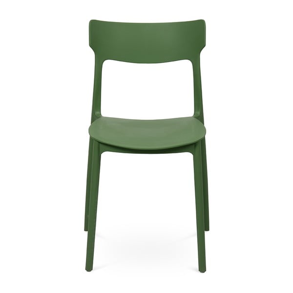 Zelená plastová zahradní židle Biá – Bonami Essentials-image-2