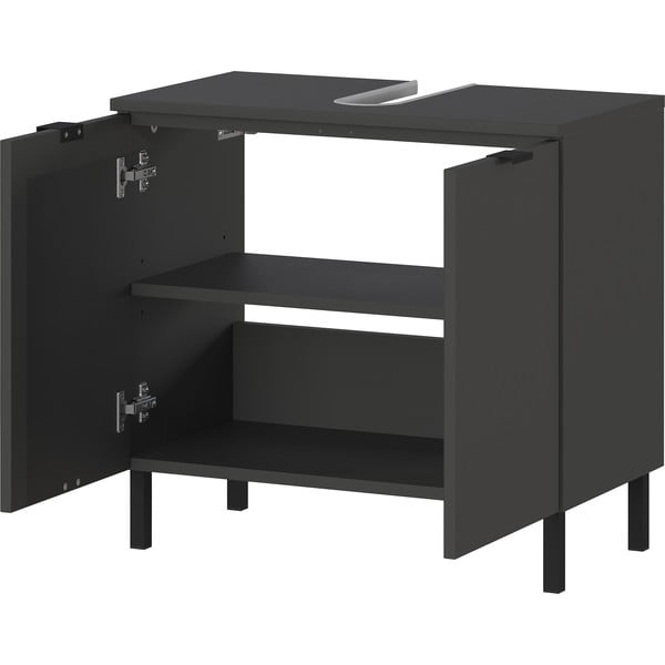 Antracitová koupelnová sestava Arcena – Germania-image-3