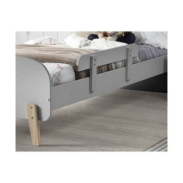Šedá zábrana k postýlce Vipack Kiddy-image-1