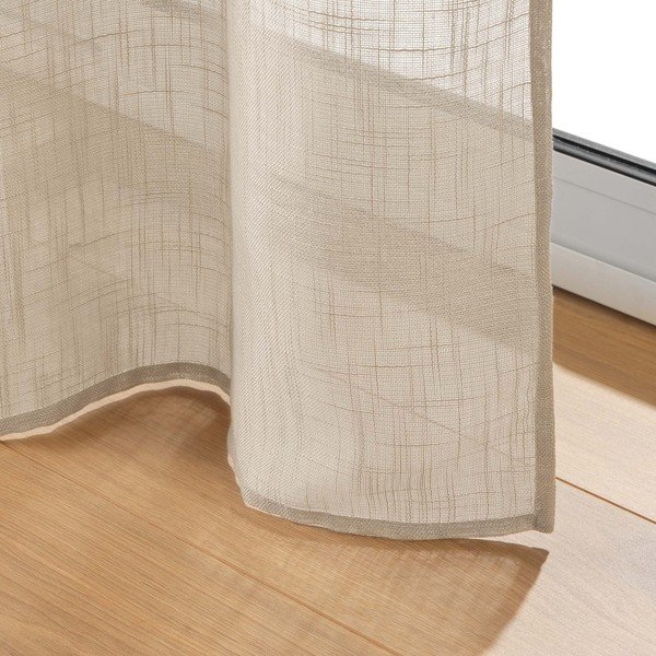 Hnědá záclona 140x280 cm Haltona – douceur d'intérieur-image-3