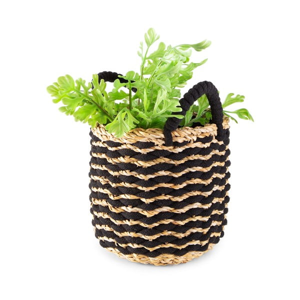 Úložný košík z mořské trávy Compactor, ø 20 cm