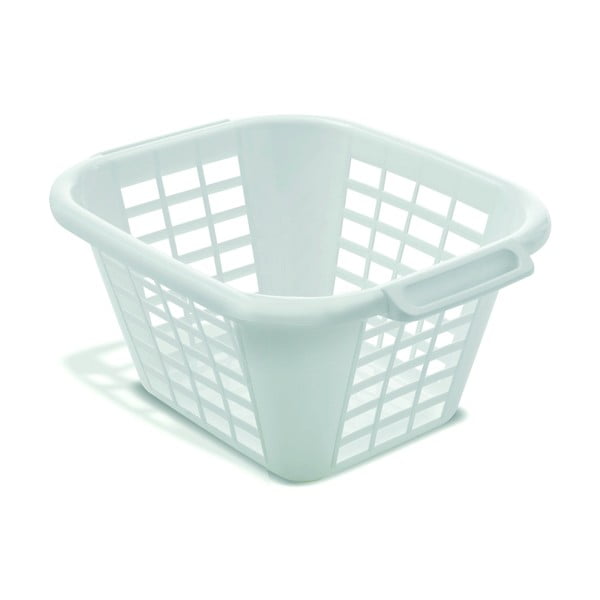 Bílý koš na prádlo Addis Square Laundry Basket, 24 l