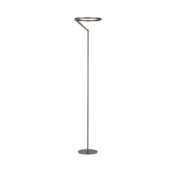 Hliníková LED stmívatelná stojací lampa ve stříbrné barvě (výška 168 cm) Tilia – Nova Luce