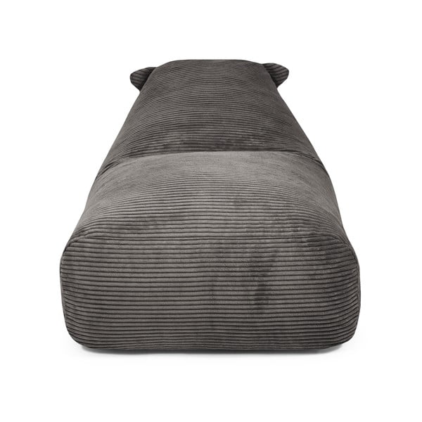 Černý manšestrový dětský sedací vak Snug 130 Dragon – SLOWDOWN-image-1