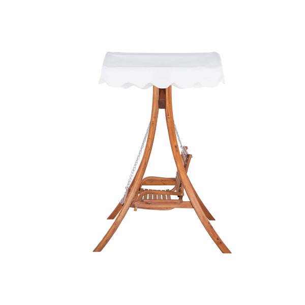 Zahradní dřevěná houpačka s přístřeškem Monobeli Swingy-image-3