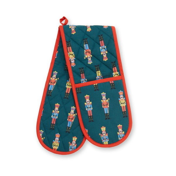 Dvojitá kuchyňská chňapka s vánočním motivem Nutcracker – Catherine Lansfield