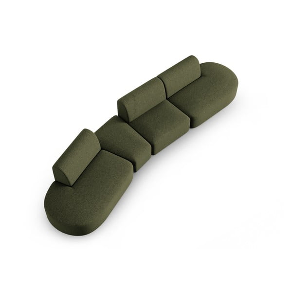 Zelená pohovka 412 cm Shane – Micadoni Home-image-2