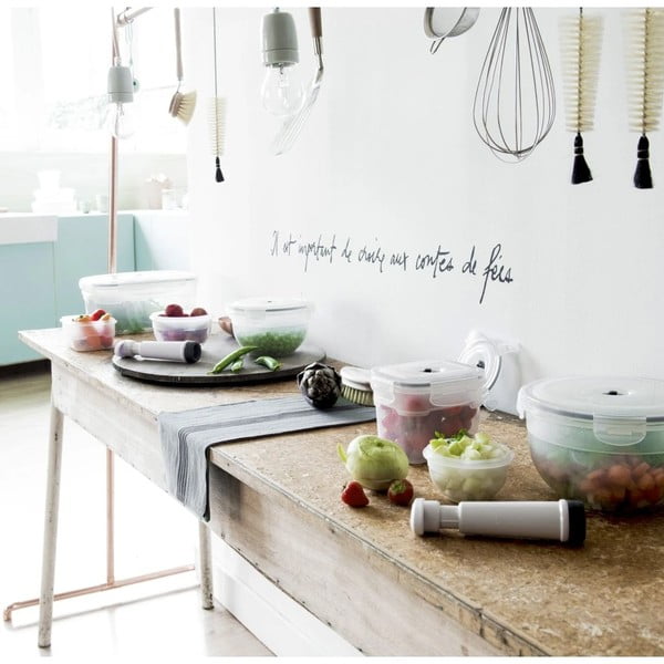 Set 4 boxů na potraviny a vakuové pumpy Compactor Food Saver-image-3