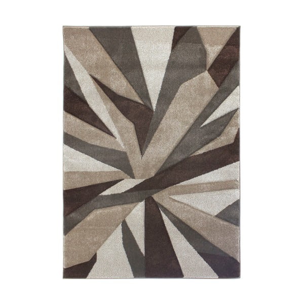 Béžovohnědý koberec Flair Rugs Shatter Beige Brown, 120 x 170 cm