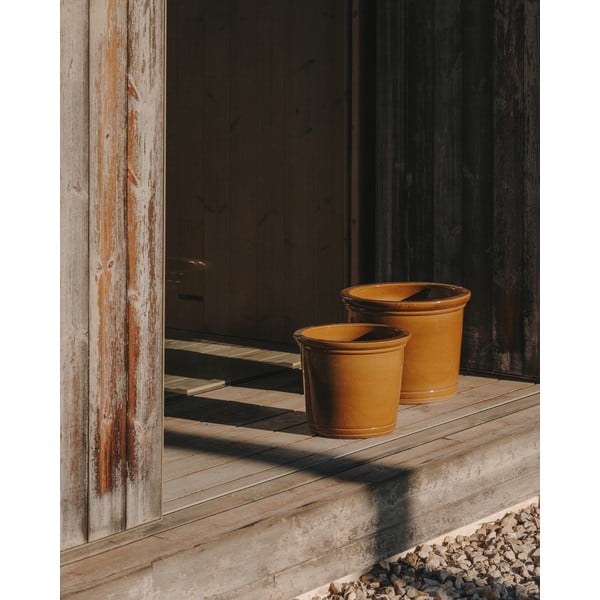 Květináče z terakoty v sadě 2 ks ø 47 cm Presili – Kave Home-image-1