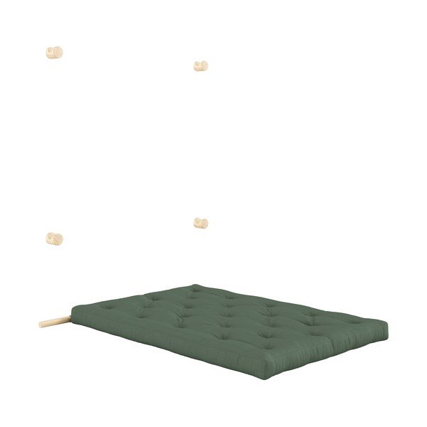 Zelená rozkládací pohovka 135 cm Hooked – Karup Design-image-4