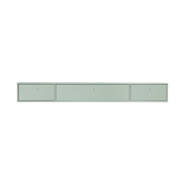 Světle zelený TV stolek 176x22 cm Mistral – Hammel Furniture
