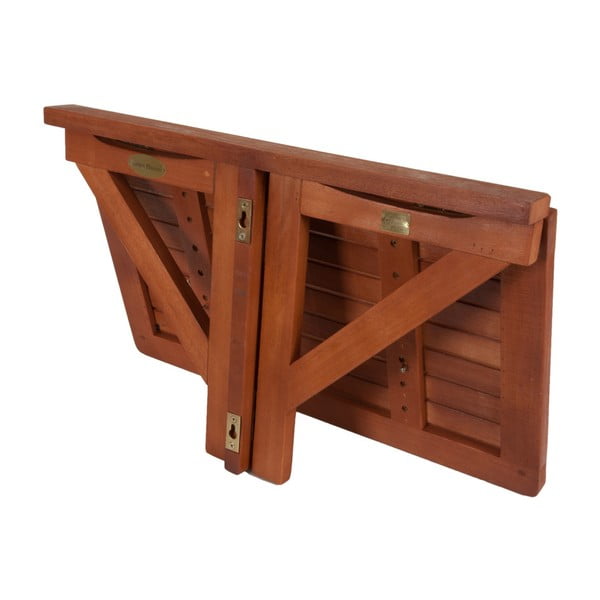 Zahradní odkládací stolek z eukalyptového dřeva 40x60 cm Stanford – Garden Pleasure-image-2