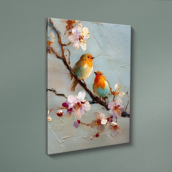 Tištěný obraz s rámem 60x80 cm Robins – Styler-image-3