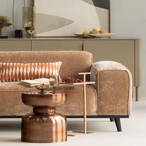 Kovový kulatý odkládací stolek ø 30 cm Frits – WOOOD-image-2