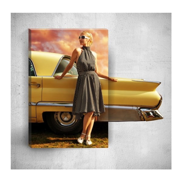 Nástěnný 3D obraz Mosticx Elegant Woman, 40 x 60 cm