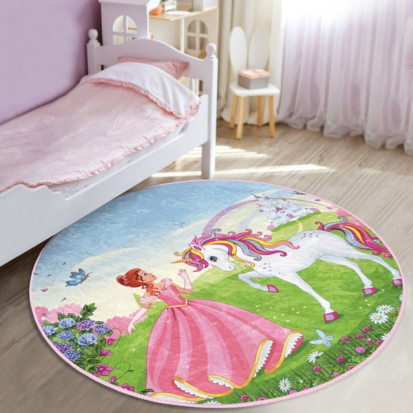 Dětský koberec ø 80 cm Comfort – Mila Home-image-1
