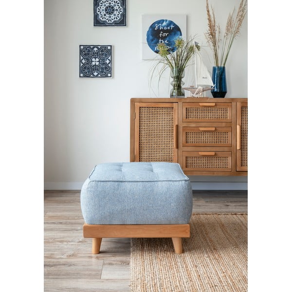 Světle modrá podnožka Miuform Dazzling Daisy-image-1