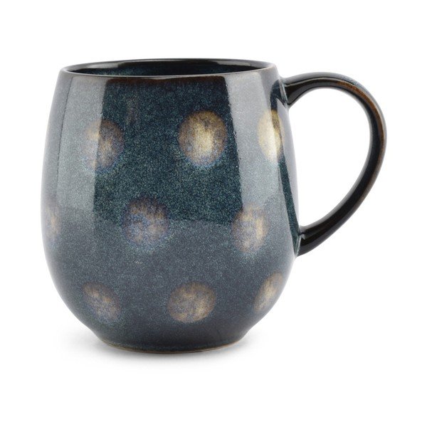 Modrý kameninový hrnek 430 ml Muggies – Salt&Pepper