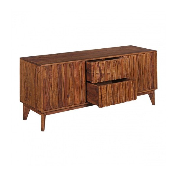 Komoda z masivního sheeshamového dřeva Skyport BELUR-image-2