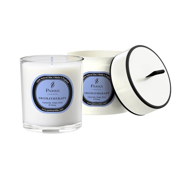 Svíčka s vůní fialek, heřmánku a medu Parks Candles London, 50 hodin hoření-image-1