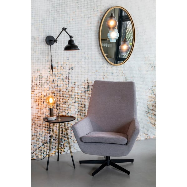 Černé nástěnné svítidlo Xavi – White Label-image-2