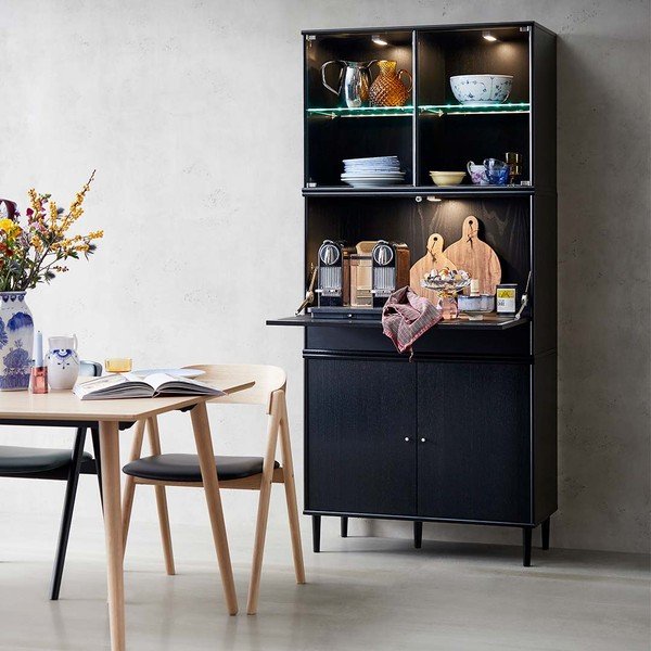 Černé nožičky z bukového dřeva v sadě 6 ks Mistral - Hammel Furniture-image-1